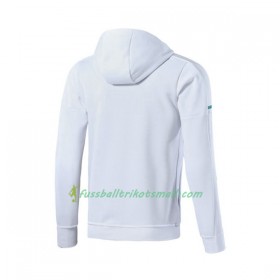 Real Madrid Hooded Trainingsjacke 2017-18 Weiß